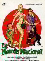 Cartel de La momia nacional