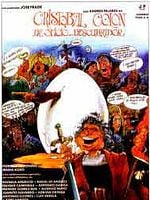 Cartel de Cristóbal Colón de oficio... descubridor