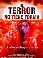 Cartel de El terror no tiene forma