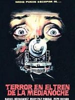 Cartel de Terror en el tren de la medianoche