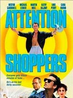 Cartel de Attention Shoppers