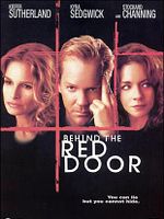 Cartel de Detrás de la puerta roja