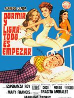 Cartel de Dormir y ligar: todo es empezar