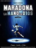Cartel de Maradona, la mano de Dios