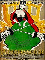 Cartel de La carroza de oro