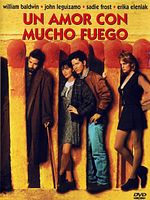 Cartel de Un amor con mucho fuego