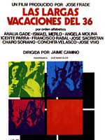 Cartel de Las largas vacaciones del 36