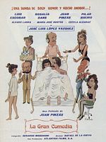 Cartel de La gran comedia