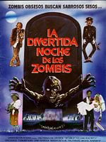 Cartel de La divertida noche de los zombis