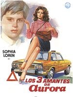 Cartel de Los 3 amantes de Aurora