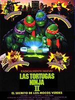 Cartel de Las Tortugas Ninja II: El secreto de los mocos verdes