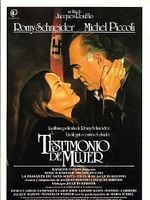 Cartel de Testimonio de mujer