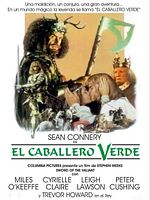 Cartel de El caballero verde