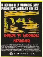 Cartel de ¿Dónde te escondes hermano?