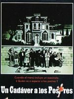 Cartel de Un cadáver a los postres