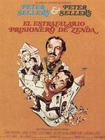 Cartel de El estrafalario prisionero de Zenda
