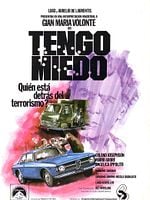 Cartel de Tengo miedo