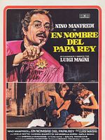 Cartel de En nombre del Papa Rey