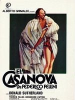Cartel de El Casanova de Fellini