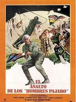 Cartel de El asalto de los hombres pájaro