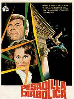 Cartel de Pesadilla diabólica