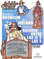 Cartel de Sucedió entre las 12 y las 3