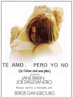 Cartel de Te amo... pero yo no