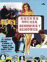 Cartel de Buenas noches señoras y caballeros