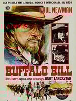 Cartel de Buffalo Bill y los indios