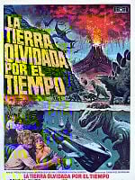 Cartel de La tierra olvidada por el tiempo