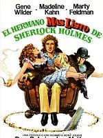 Cartel de El hermano más listo de Sherlock Holmes