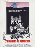 Cartel de Siete hombres al amanecer