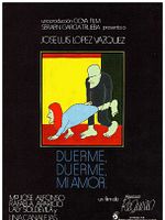 Cartel de Duerme, duerme, mi amor