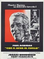 Cartel de Con el agua al cuello