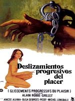 Cartel de Deslizamientos progresivos del placer