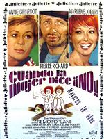 Cartel de Cuando la mujer dice no