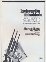 Cartel de La ejecución del soldado Slovik