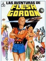Cartel de Las aventuras de Flesh Gordon