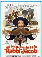 Cartel de Las locas aventuras de Rabbi Jacob