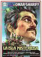 Cartel de La Isla misteriosa