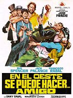 Cartel de En el Oeste se puede hacer... amigo