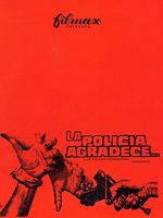 Cartel de La policía agradece