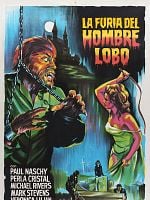 Cartel de La Furia del Hombre Lobo