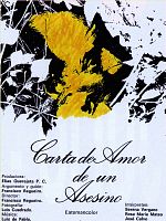 Cartel de Carta de amor de un asesino