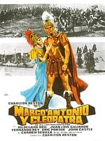 Cartel de Marco Antonio y Cleopatra