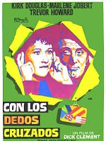 Cartel de Con los dedos cruzados