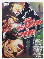 Cartel de Jack el destripador de Londres