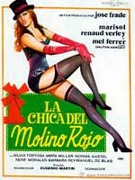 Cartel de La chica del Molino Rojo