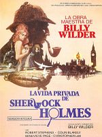 Cartel de La vida privada de Sherlock Holmes