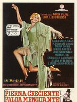 Cartel de Pierna creciente, falda menguante